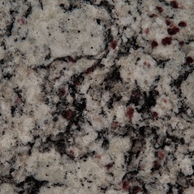 Bianco Frost Granite countertop slab, available at Bethesda Cabinets in Bethesda, MD