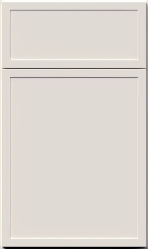 Fabuwood Allure Luna Dove painted shaker door style