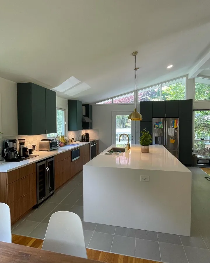 Kitchen cabinetry supplied by Bethesda Cabinets